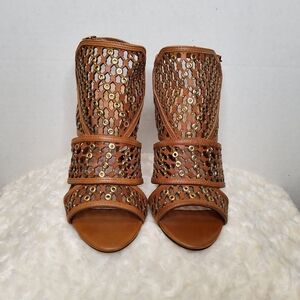 Vince Camuto Brown Heeled Sandals